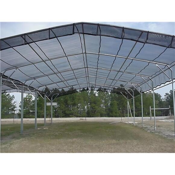 40% Shade Cloth 6.5X 20ft Sun Shade Sunblock Shade Cloth Cover with Clips - Picture 4 of 8